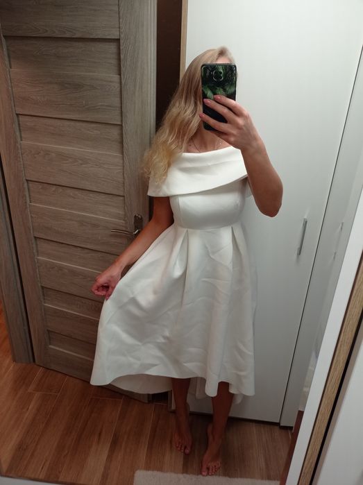 Sukienka asymetryczna Asos