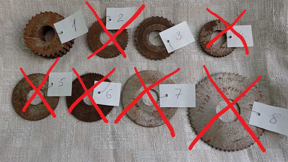 Продам фреза прорезная отрезная.