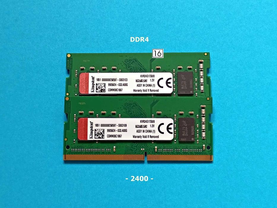 DDR4 16GB KingSton 2400