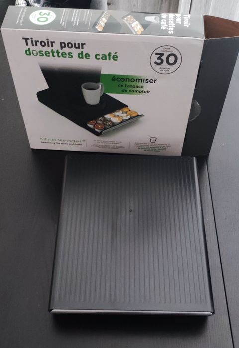 Tabuleiro de cápsulas café