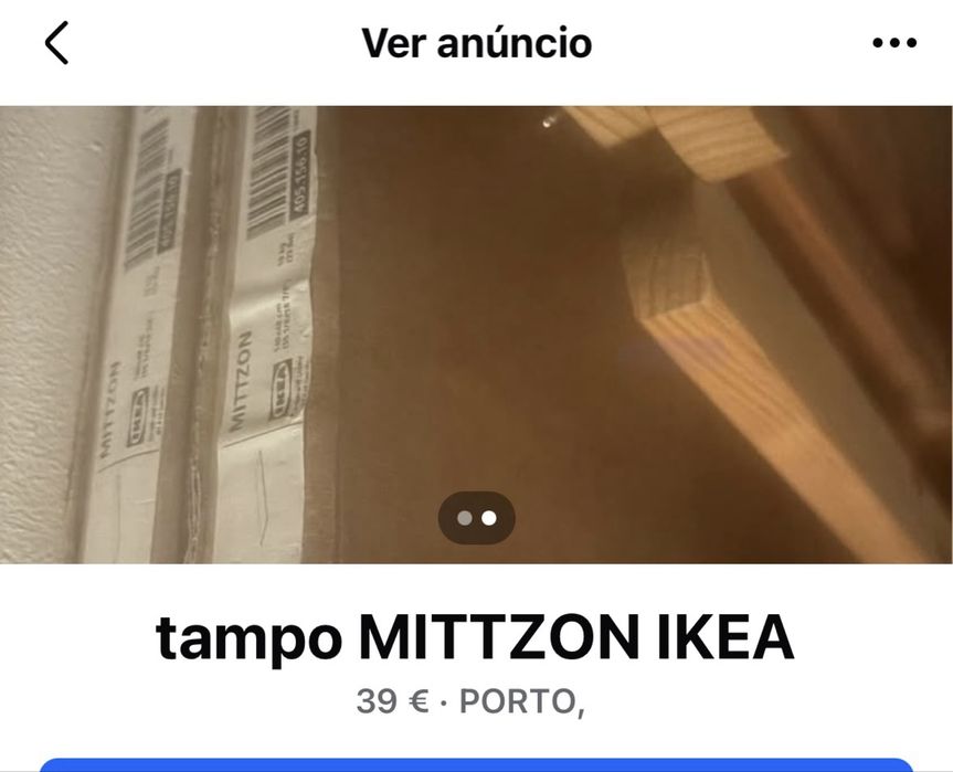 tampo MITTZON Ikea