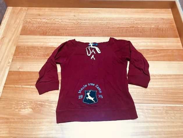 Sweat vermelha da zara