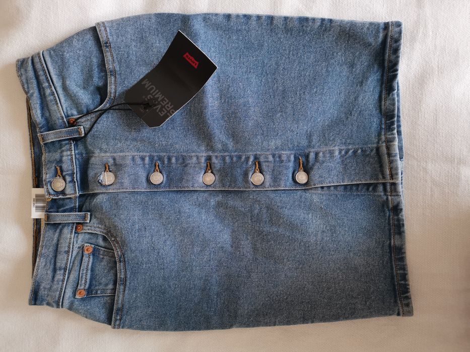 Spódniczka levis ołówkowa nowa S 25 jeansowa