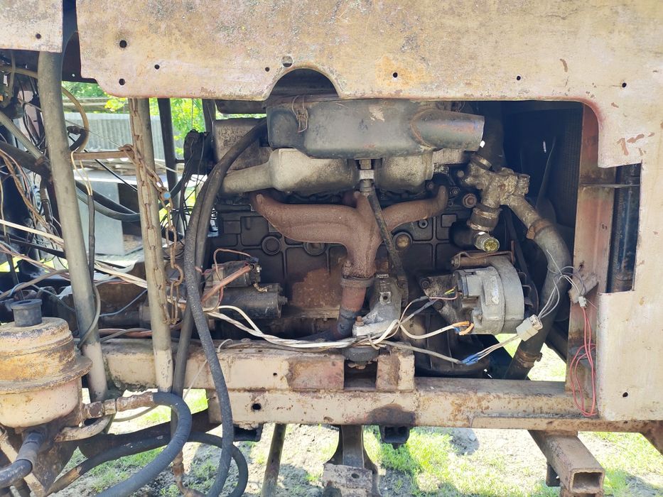 Продам саморобний трактор двигун Mercedes, плуг культиватор плужки