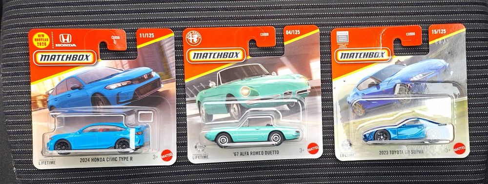 Matchbox na cartela