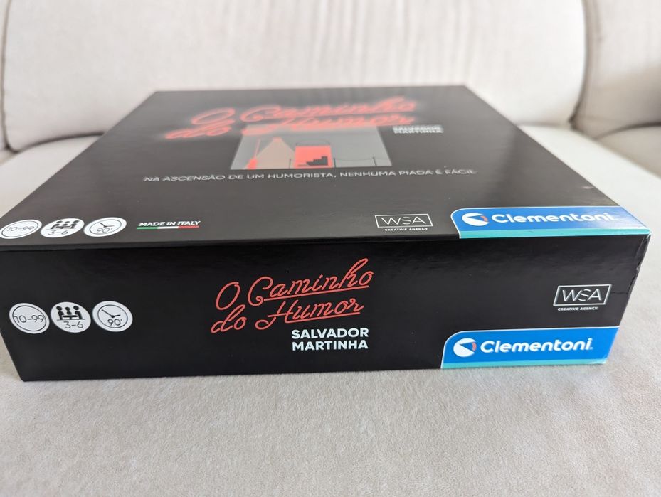 Jogo de tabuleiro "O Caminho do Humor"