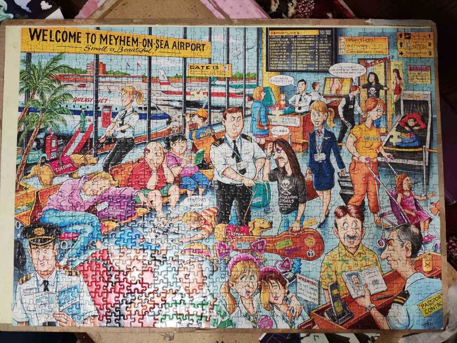 продам пазлы на 1000 элементов