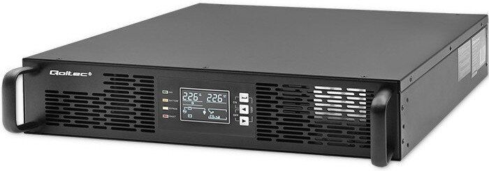 Nowy zasilacz awaryjny Qoltec UPS Rack (puree sine) 1kva 1000w