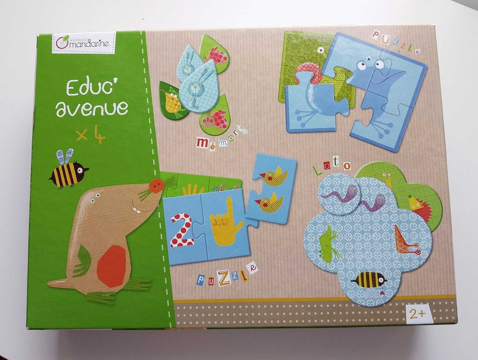 Puzzle dla maluchów Mandarine