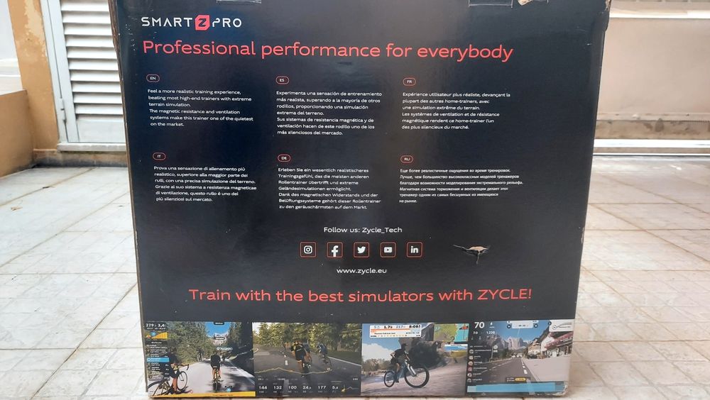 Rolo de treino interativo zycle Zpro