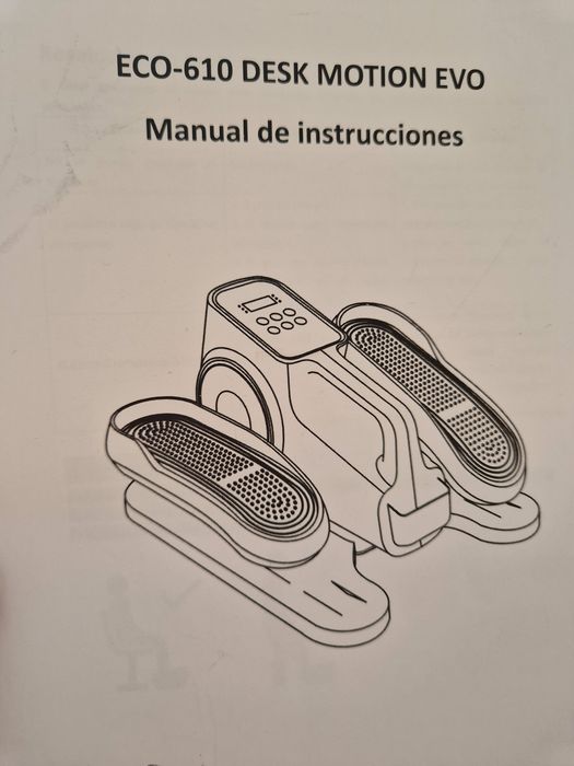 Pedaleira nova / pouco uso. Marca: ECODE store, mini electric elíptica