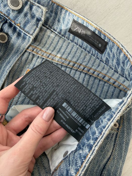 Джинси голубі Zara прямі 36р