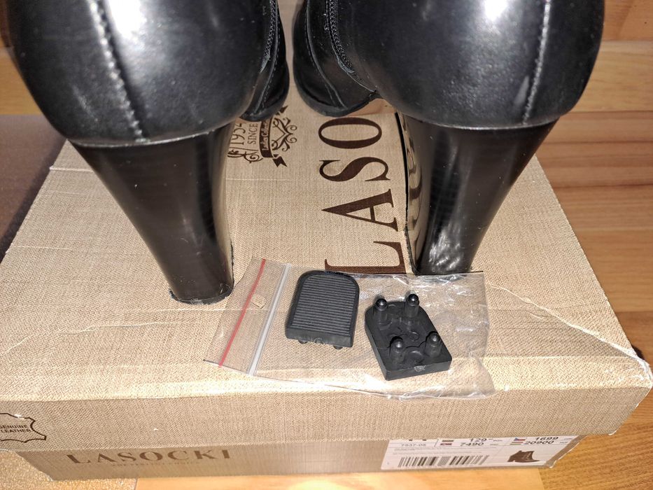 Buty damskie Lasocki trzewiki 41 skóra