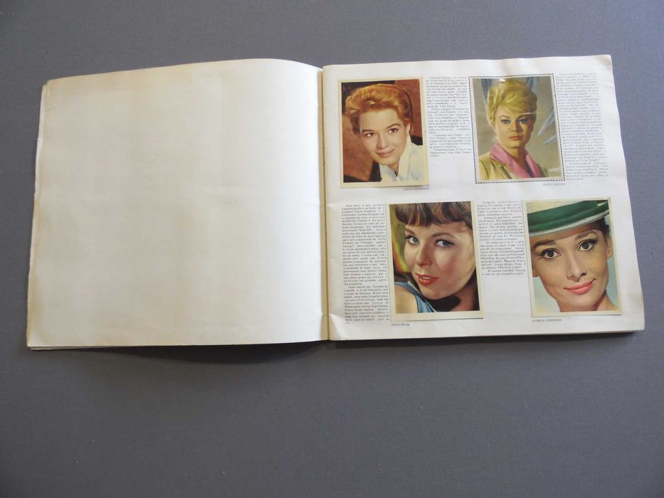 Caderneta Artistas de Cinema Completa