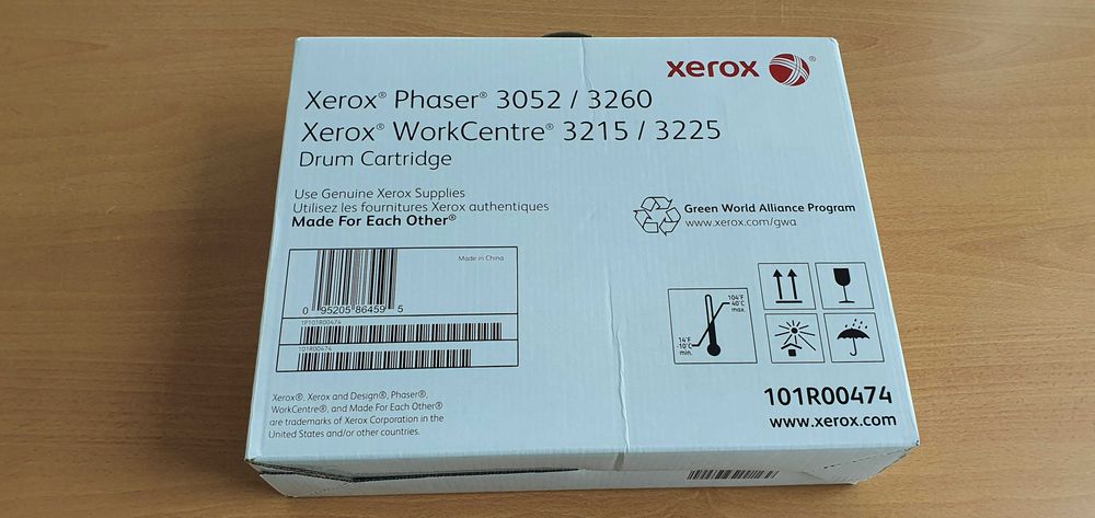 Xerox Phaser 3052 / 3260 Cartucho Tambor 101R00474 (NOVO)