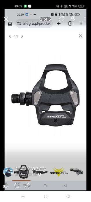 Buty i padały Shimano- tylko w komplecie