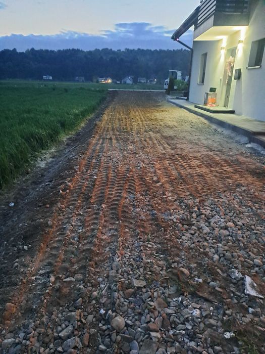 Usługi koparką ładowarką