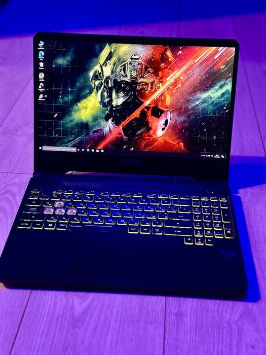 ASUS TUF 15 144Hz Ryzen 7 GTX1650 16Gb SSD256Gb Игровой