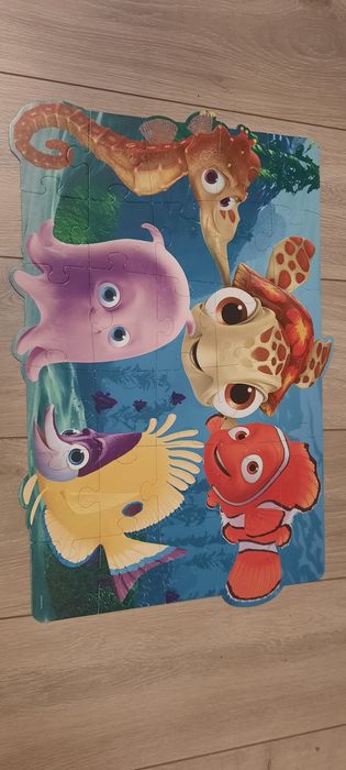 Puzzle dla dzieci Rybka Nemo