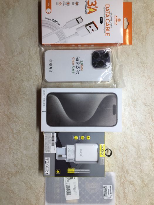 iPhone 15 Pro 256GB Natural Titanium Neverlock