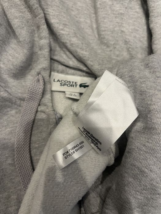 Худи Lacoste зипка