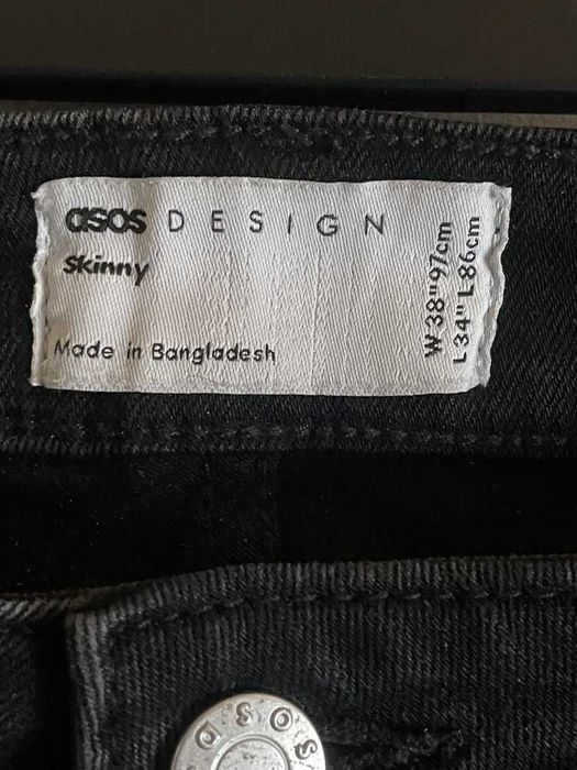 Spodnie jeans Asos Skinny 38/34