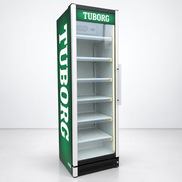 Witryna Chłodnicza Chłodnia Lodówka na Napoje Piwo Wino Sklepowa Tuborg Vestfrost M210