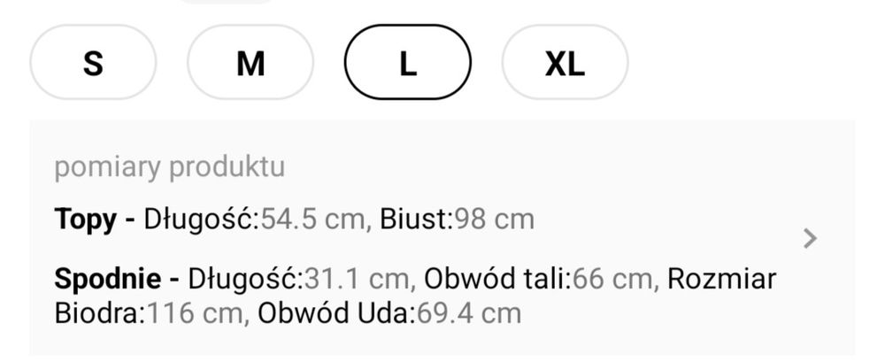 Nowa piżama + opaska, piżama krótki rękaw + spodenki, r. L