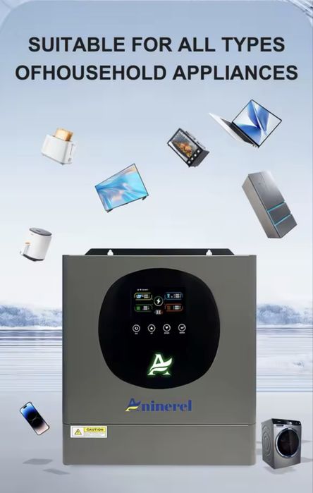 Инвертор Aninerel 4.2кВт 24В с WiFi