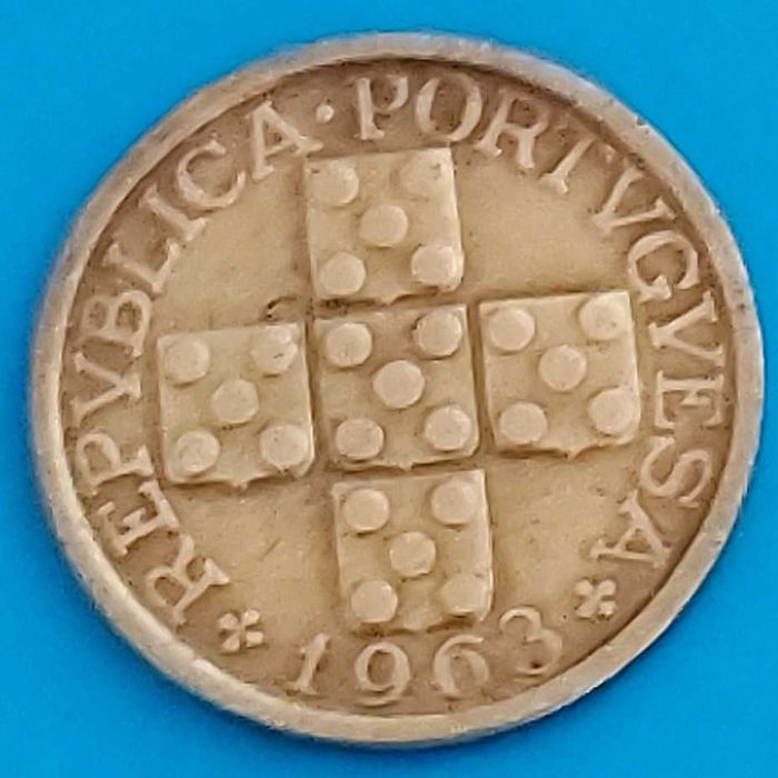 X Centavos de 1963 Republica Portuguesa