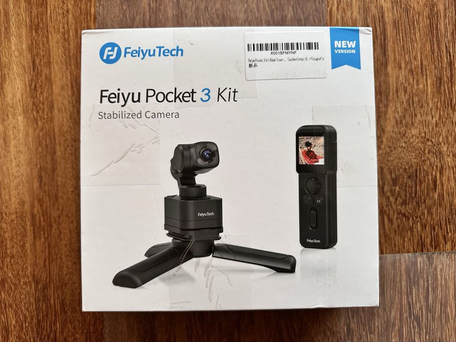 Feiyu Pocket 3  Kit nowy FeiyuTech kamera 4K gimbal