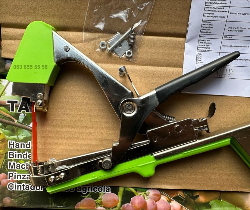 Усиленный степлер TAPETOOL для подвязки растений — оптом и в розницу