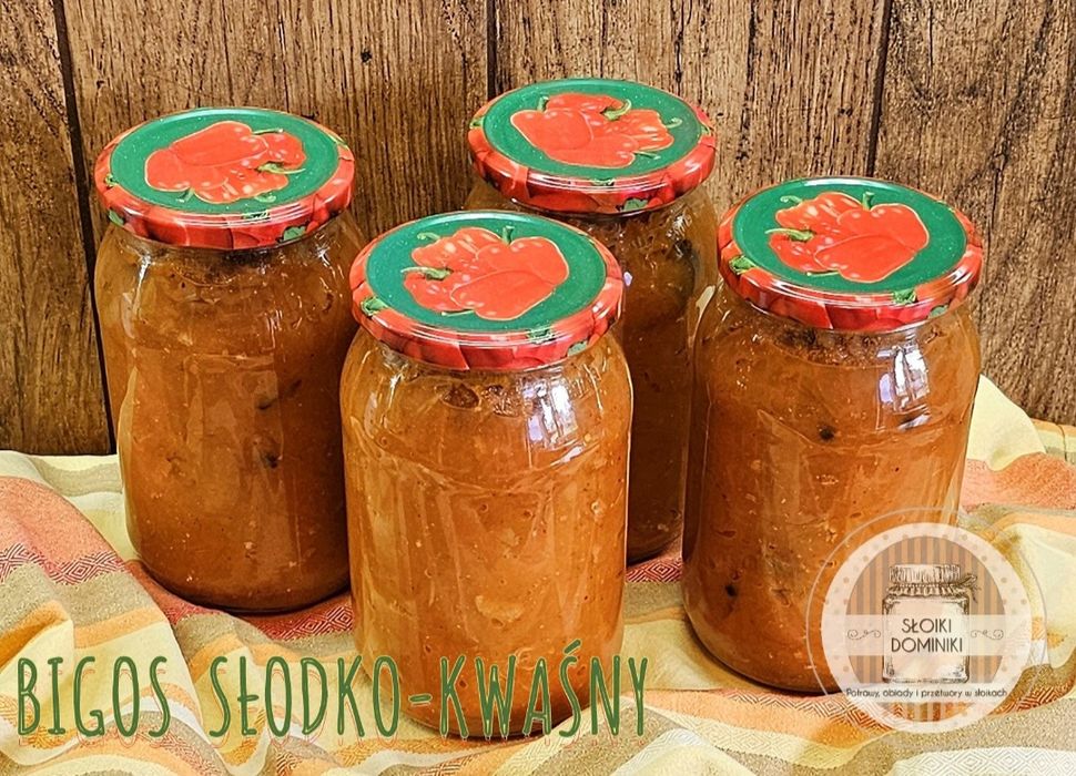 Bigos słodko-kwaśny - zestaw 2 słoików