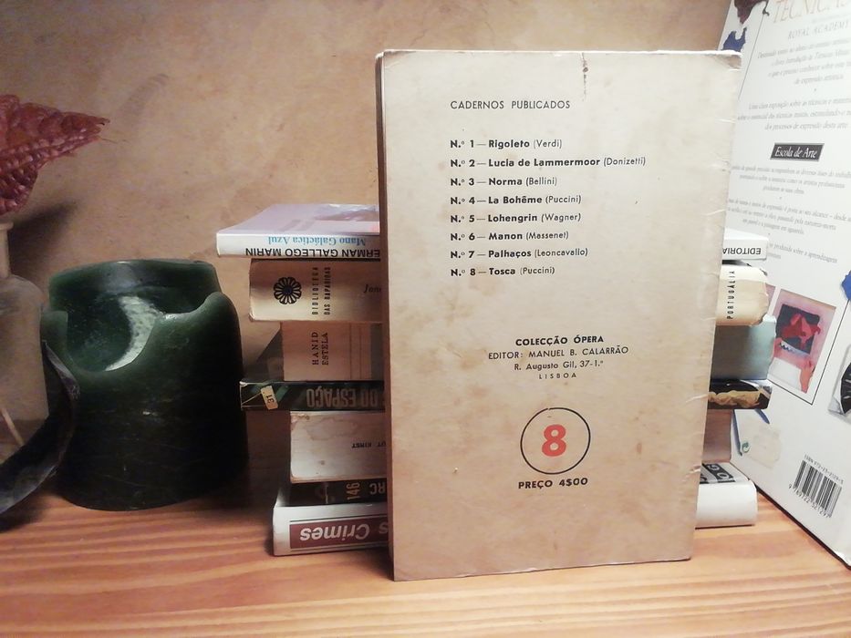 Coleção Ópera Tosca (Pussini)