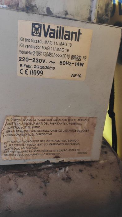 Esquentador ventilado