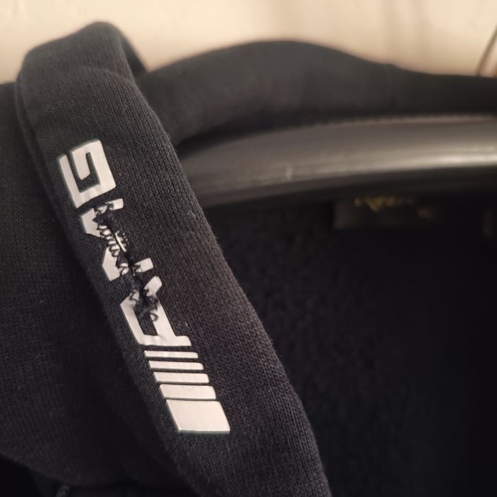 Granatowa bluza XL kapturem rozpinana bawełna