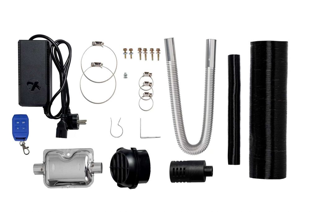 Обогреватель дизельный мощностью 8 кВт с питанием 12/24 В и 230 В