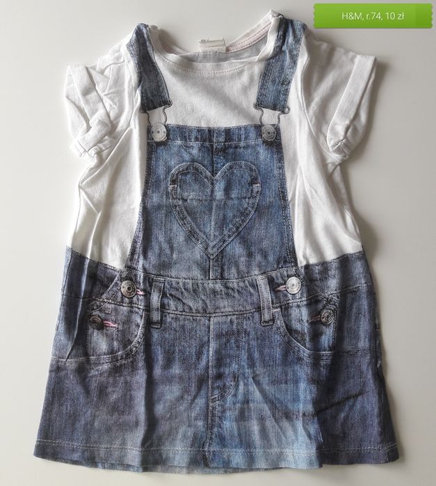 Sukieneczka H&M, r.74