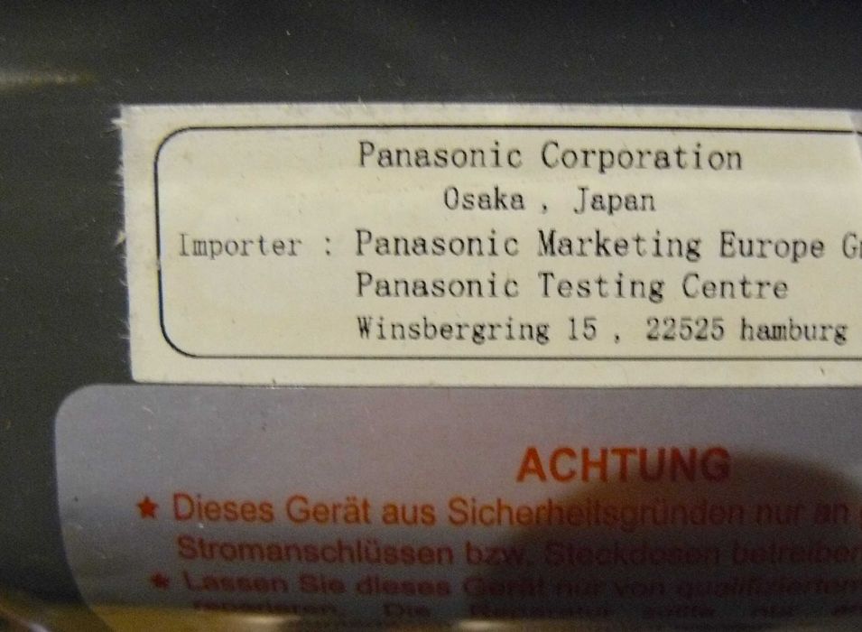 Mikrofalówka kuchenka Panasonic 800 watów wymiary