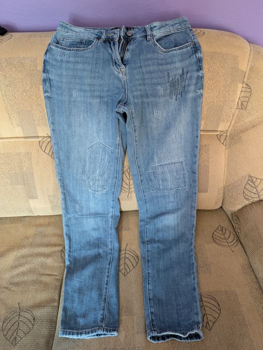 Damskie spodnie jeansowe roz. 36