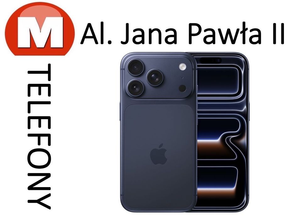 NOWY iPhone 17 Pro Max 256GB Niebieski Polska Dystrybucja W-WA
