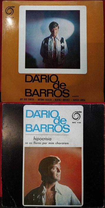 Dario de Barros vinil 1 capa assinada