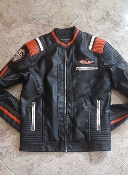 Blusão de couro Motord