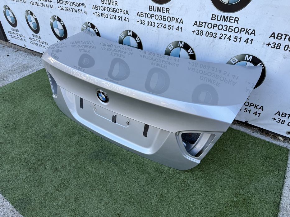 Bmw e90 кришка багажніка колір 354 срібний металік