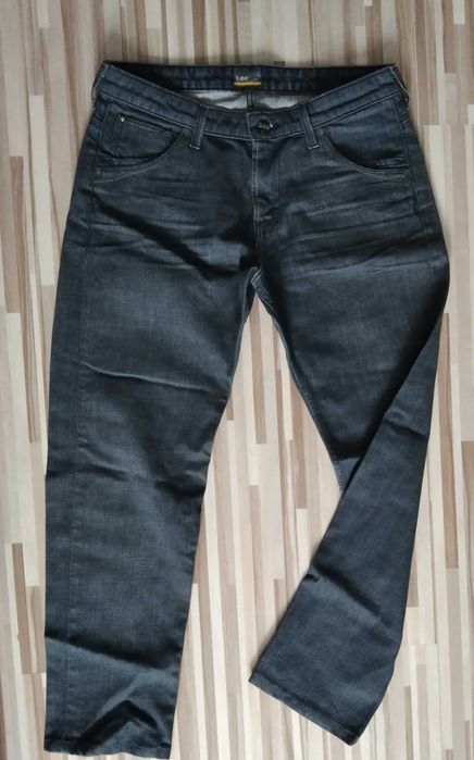 spodnie jeans szare LEE rozm L