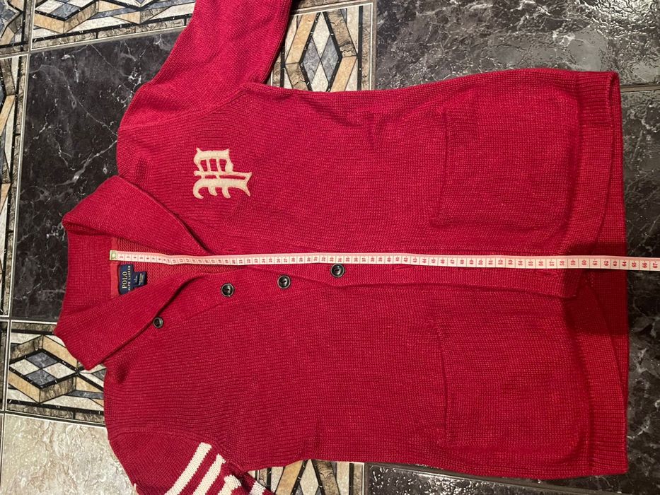 Мужской Брендовый Свитер,Кардиган POLO RALPH LAUREN Оригинал