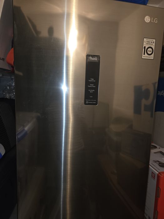Frigorifico combinado LG -Modelo GBB61PZFFN-341Litros -186cmx59.5