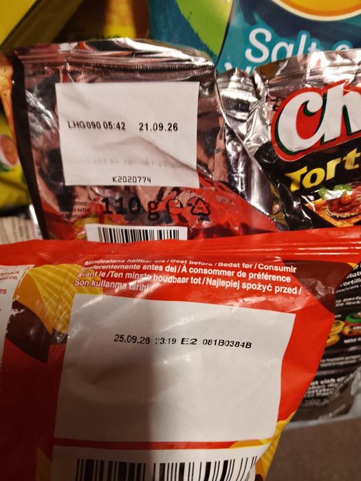 25x chipsy różne smaki mix