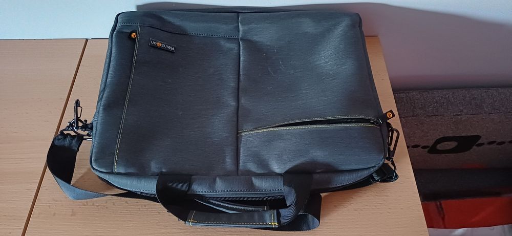 Laptop 14" R5/16GB/512GB + Monitor Przenośny 14" + Torba + Akcesoria