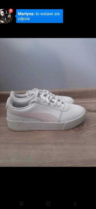 Buty puma dla dziewczynki